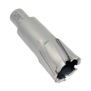 Carota pt. otel din carbura de tungsten, ⌀ 32mm, h=50mm, cu prindere Weldon - DXDY.P-TCT-50.32.W - Img 3