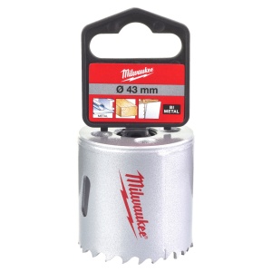 Carote Bi-Metal pentru contractanți Milwaukee (Ø (mm): 43, Adâncimea max. de tăiere (mm): 38) - Img 3