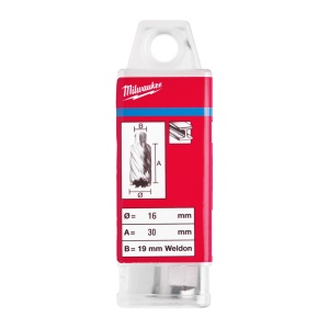 Carote HSS 30 mm Milwaukee (Lungime totală (mm): 30, Ø (mm): 16) - Img 2