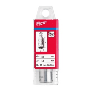 Carote HSS 50 mm Milwaukee (Lungime totală (mm): 50, Ø (mm): 30) - Img 4