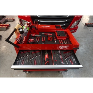 Cărucior mobil de scule, metalic 102 cm - Img 15