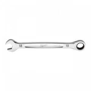 Cheie combinată cu clichet Milwaukee MAX BITE 18mm - Img 1