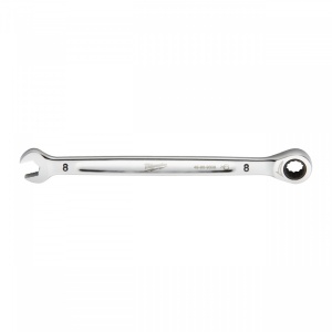 Cheie combinată cu clichet Milwaukee MAX BITE 8mm - Img 1