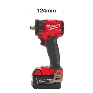 Cheie de impact compactă cu inel de fixare M18 FUEL™ ½″ Milwaukee M18 FIW2F12-0X, alimentare cu acumulator - neechipat - Img 12