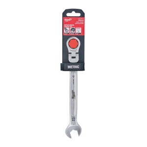 Cheie fixă MAX BITE cu clichet și cap pivotant, 15mm - Img 2