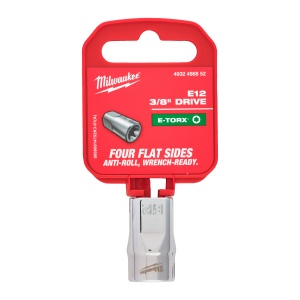 Cheie tubulara cu patrat 1/4" cu bit profil extern Milwaukee Torx E-TX 11 - Img 2