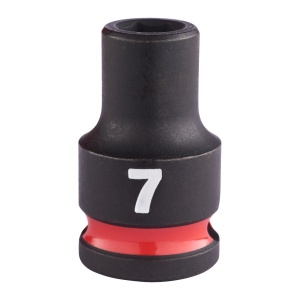 Cheie tubulară de impact MILWAUKEE SHOCKWAVE™ IMPACT DUTY, 3/8" IMPACT SOCKET STD 7mm L32mm - Img 1