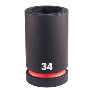 Cheie tubulară de impact MILWAUKEE ShW 1", lungă - 34mm L92mm
