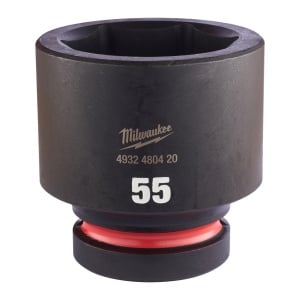 Cheie tubulară de impact MILWAUKEE ShW 1", scurtă - 55mm L83mm