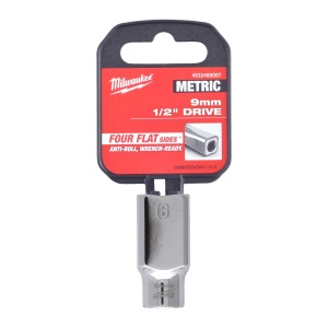Cheie tubulară Milwaukee 1/2, sistem metric, 9mm, scurtă - Img 2