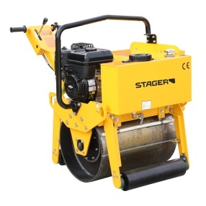 Cilindru mono vibrocompactor Stager CMV60-5 motor Briggs&Stratton XR750 - Img 2