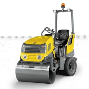 Cilindru vibro-compactor Wacker Neuson RD18-100, 1670 kg, Kubota, latime cilindri 1000 mm - Img 2
