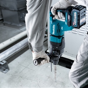 Ciocan rotopercutor Makita XGT, SDS-PLUS, 3,0 J, livrat cu 2 acumulatori 40Vmax 4.0Ah - Img 2