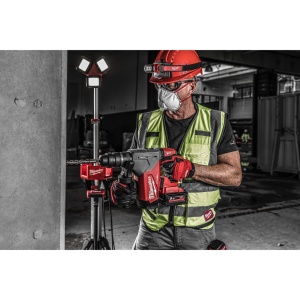 Ciocan rotopercutor SDS-Plus 32 mm cu 4 funcții M18 FUEL™ cu ONE-KEY™ și mandrină FIXTEC™ M18 ONEFHPX-552X, echipat, 2 baterii, incarcator, valiza, 5 jouli - Img 7