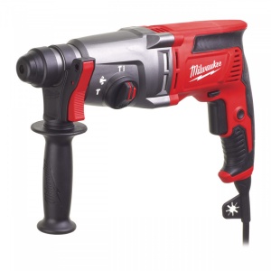 Ciocan rotopercutor SDS-Plus Milwaukee PH 26 T, 2.4 jouli, 800 W, 3 functii, alimentare Retea 220-240 V