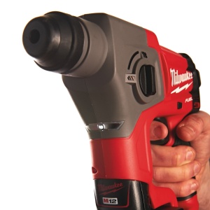 Ciocan rotopercutor sub-compact SDS-plus M12 FUEL™ M12 CH-202C ( KIT: 2 x M12 B2 Acumulator, C12 C Încarcător, Kitbox) - Img 6