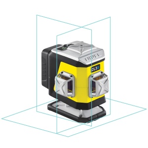 CL3B- Nivela laser albastru linii multiple, 2 planuri in 360°