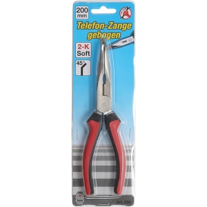 Cleste cu varf lung, curb BGS 200 mm - Img 3
