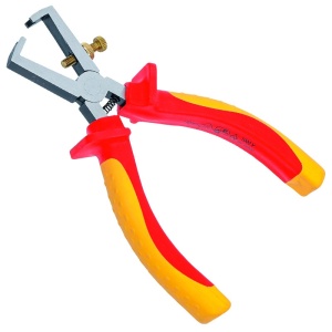 Cleste de dezizolat, izolat VDE, 160 mm - Img 1