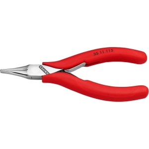 Cleste electronica, cioc plat, KNIPEX, 115 mm - Img 1