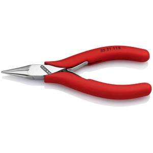 Cleste electronica, cioc semirotund, KNIPEX, 115 mm - Img 2
