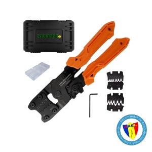 Cleste sertizat multifunctional ultra-precis ENGINEER PAD-02 kit, fabricat in Japonia - Img 2