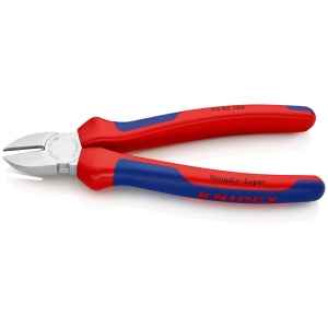 Cleste sfic, cromat, manere multicomponet, KNIPEX, 180 mm - Img 2