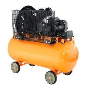 Compresor aer Stager Air 60C200 200L, 10bar, 600L/min, trifazat, angrenare curea - Img 2