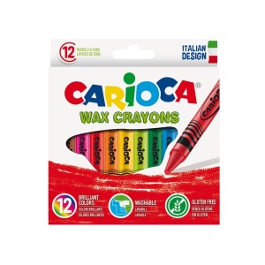 Creioane cerate Carioca 12/set - Img 1