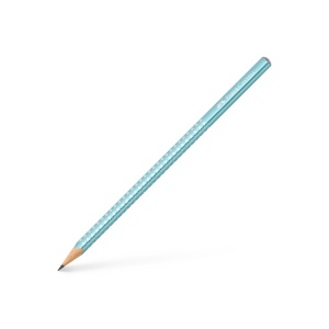 Creion grafit B triunghiular sparkle bleu ocean metalizat 2023 Faber-Castell