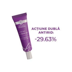 Cremă contur ochi anti-age Supreme Lift Laboratoarele Fiterman 15 ml - Img 2