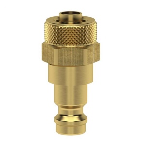 Cupla rapida mini tata Ludecke ESM_6_SQ, DN 5, piulita, furtun 6x8 mm