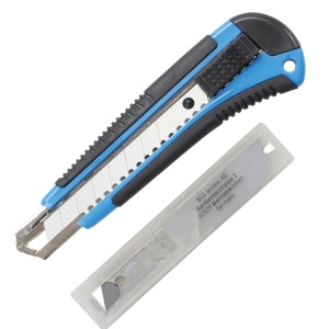 Cutit lama fractionabila 18 mm, ghidaj metal si 7 lame - Img 1