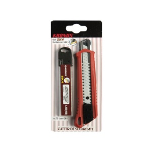 Cutter KRONUS 160 mm cu set 10 lame schimb pentru cutter SK4, L 160, B 18
