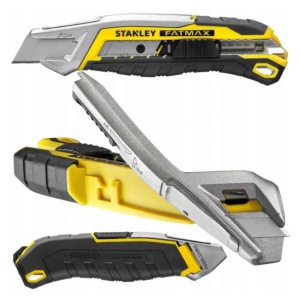 Cutter SNAP-OFF Stanley FATMAX FMHT10594-0, parghie blocare, 18 mm - Img 3