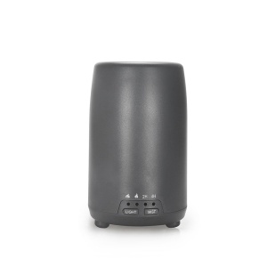 Difuzor aromaterapie Flame Tellur, 240ml, 12 ore, telecomandă, gri - Img 7