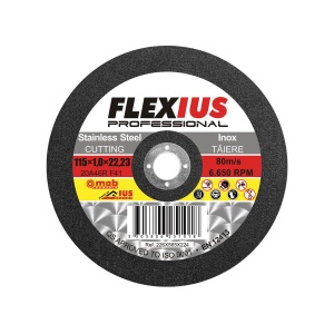 Disc abraziv IUS pentru taiere inox TI8 - Ø A: 125 mm