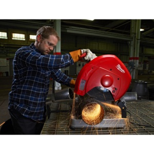 Disc taiat metal/inox Milwaukee PRO+ 355x2.5 mm, interior 25.4 mm - Img 3