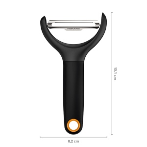 Dispozitiv de curatat legume, Fiskars, FunctionalForm, lama mobila, 151 mm, 40 g - Img 2