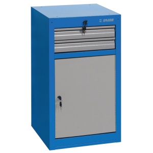Dulap Unior ingust pentru scule 2 sertare si usa 475x650x870mm