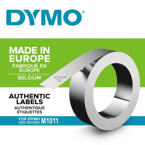Etichete aluminiu embosabile DYMO M1011 12mm x 4.8m 31000 S0720160 - Img 2