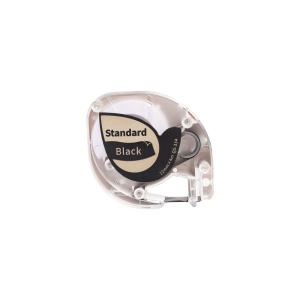 Etichete compatibile Dymo Letratag auriu negru 12mm x 4m AIMO S0721730 DY91208 - Img 1