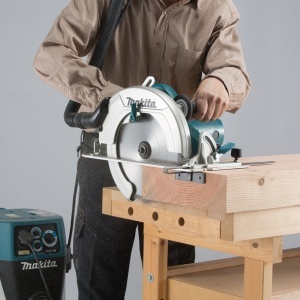 Fierastrau circular de mana Makita 270 mm, 2000W - Img 3