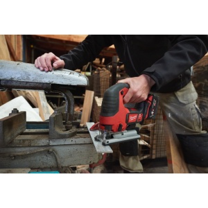 Fierastrau pendular cu acumulator Milwaukee M18 BJS-402C, livrat cu acumulatori, valiza - Img 9