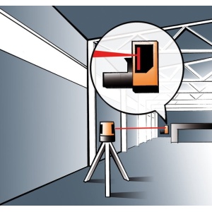 FL 105H Nivela laser rotativ orizontal – pana la 600 m diametru cu receptor FR 45 - Img 5