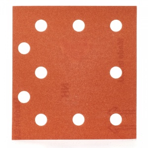 Foi abrazive pentru șlefuitoare cu vibrații 115 x 107 mm Milwaukee (Granulație: 240) - 10 bucati