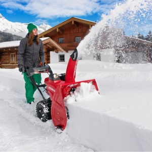 Freza de zapada autotractata cu senile Honda HSS 760A EWD, 60.5 cm latime de lucru, motor pe benzina cu pornire la cheie - Img 4