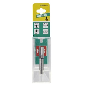 Freza dreapta HSS Wolfcraft 3904000, 10x20 mm, tija 8 mm - Img 2