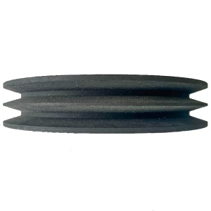 Fulie 180x28mm, doua canale, fonta, FIAC - Img 3