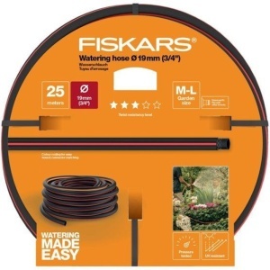 Furtun de grădină Fiskars 3/4" (19 mm) – 25 m | Durabil, rezistent UV & flexibil | Solid™ - Img 2